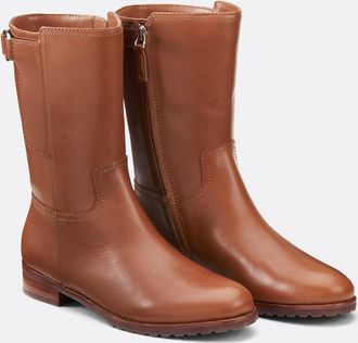 Ralph Lauren Tasha halfhoge leren laarzen