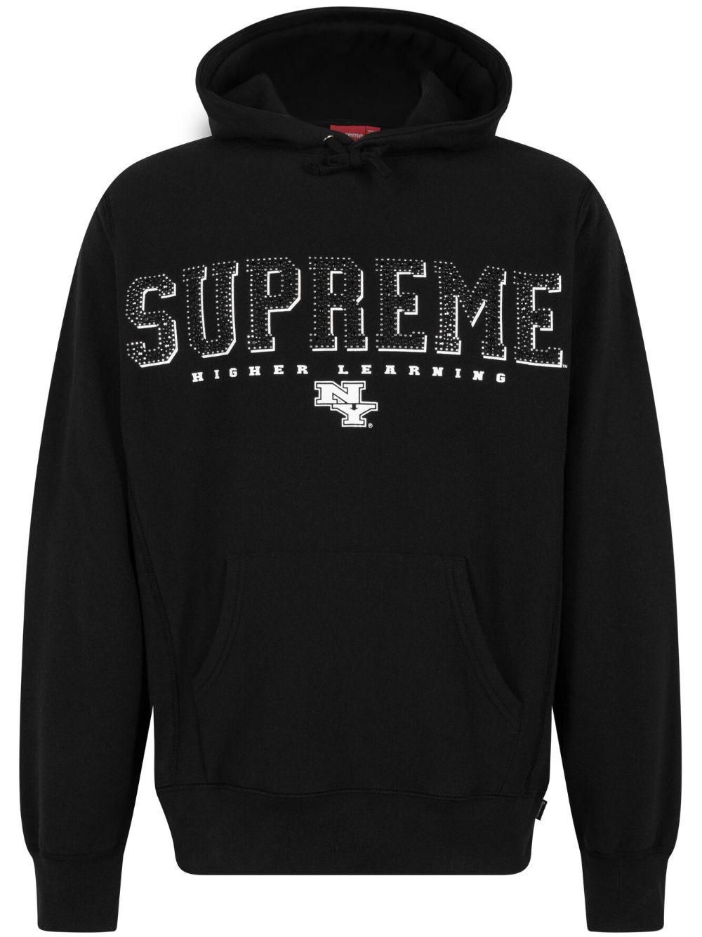 【SUPREME X JORDAN】 HOODED SWEATSHIRT BLACK 24FW Supreme Jordan Hooded Pullover Black Men's - FW15 - US