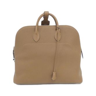 Herm&egrave;s Bolide Alezan Brown Togo Leather Swift Leather Backpack (Pre-Owned)