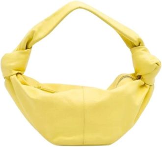 Bottega Veneta Pre-owned Shoulder Bags, female, Yellow, Size: ONE SIZE Pre-owned Vintage Shoulder Bag