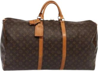 Louis Vuitton Pre-owned Weekend Bags, female, Brown, Size: ONE SIZE Pre-owned Vintage Weekend Bag