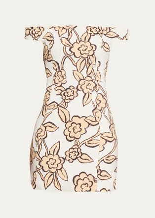 Sir. Elodie Off-Shoulder Mini Dress