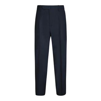 Dell'Oglio Heren, Broeken, Blauw, Maat: 2XL Wol