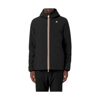 K-Way Heren, Jassen, Zwart, Maat: XL Nylon