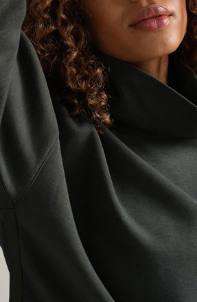 Rhone DreamGlow Mock Neck Top in Dark Moss at Nordstrom, Size Medium