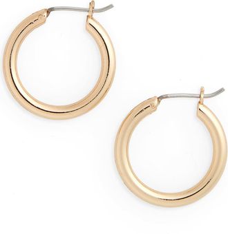 Nordstrom Small Endless Hoop Earrings in Gold at Nordstrom