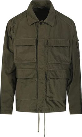 C.P. Company C.P. Company, Light Jackets, male, Green, L, Green Ivy Jacket for Men