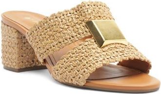 Arezzo Jackie Slide Sandal in Areia at Nordstrom, Size 6.5