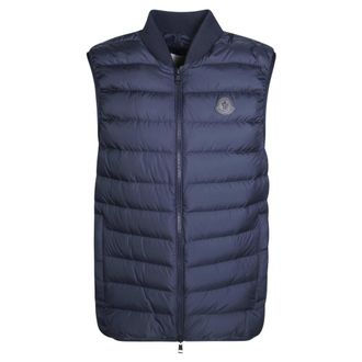 Moncler Heren, Jassen, Blauw, Maat: M Nylon