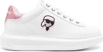 Karl Lagerfeld K/Ikonik leather trainers - women - Leather - 41 - White