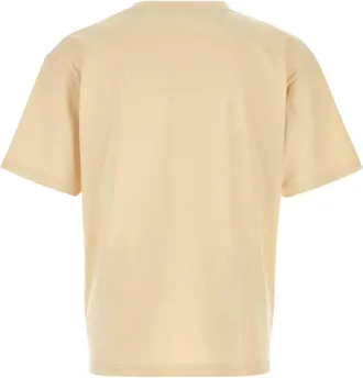 Valentino Garavani Logo-Print Cotton T-shirt - Beige