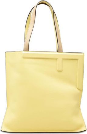 Fendi Pre-owned Fendi Medium Bicolor Smooth Calfskin Flip Tote Ladies 6GN4DBGHOJ3TORY5