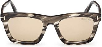 Tom Ford LELIO HAVANA SUNGLASSES Size: OS, colour: HAVANA