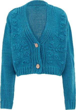 Mymo Jumper Dames turkoois