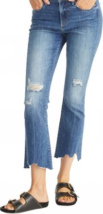 Free People Roxy Raw Edge Crop Jeans In Cairo