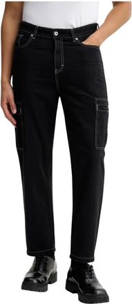 Karl Lagerfeld Straight Jeans - Heren - Regular Fit Jeans - Zwart - S - Katoen - Jeans
