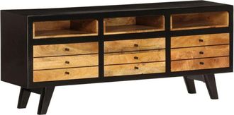 vidaXL Mueble para TV de madera maciza de mango 120x30x50 cm vidaXL