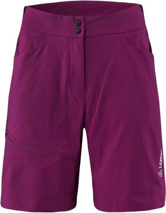 LOEFFLER Bike Shorts Comfort Comfort-Stretch-Light Velohose f&uuml;r Damen | lila
