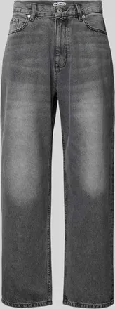 Review Baggy Jeans im 5-Pocket-Design in Mittelgrau, Gr&ouml;&szlig;e 28