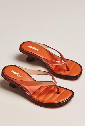 Melissa Jelly Thong Kitten Heels