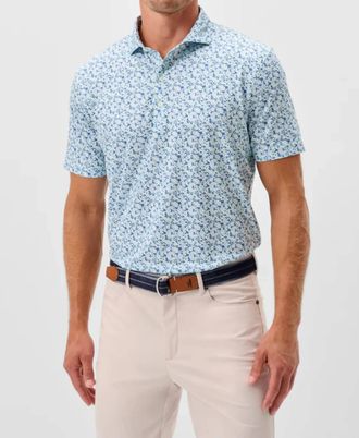 Johnnie-O Charmer Performance Jersey Polo In Sound Side