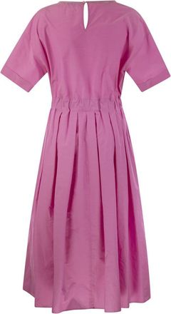 PESERICO Peserico Womens Cotton-blend Dress With Light Stitch - Pink - Size EU 38 (Womens)