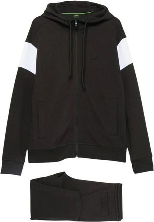 HUGO BOSS Hombre, Deporte, Negro, Talla: L