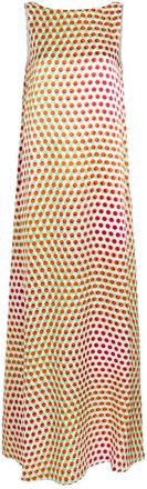 Dries Van Noten Draz Polka-dot Silk Maxi Dress - Ecru - 34 (UK6 / XS)