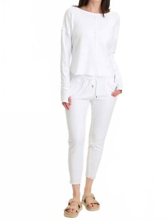 Xcvi Annika Long Sleeves Top In White