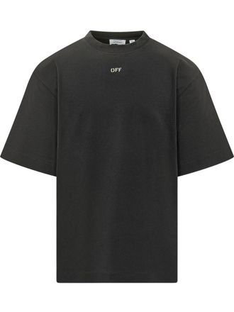 Off-white Black Crew Neck T-Shirt