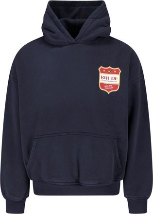 Rhude Felpa Cappuccio Filatro Crest Ls
