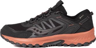 Saucony Mens Grid Peak Gtx Sneakers In Black Brick