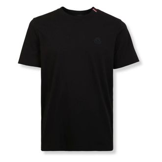 Moncler T-Shirts, male, Black, XL, T-Shirts