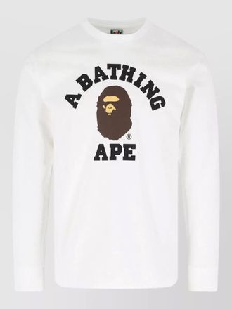 A Bathing Ape crew neck long sleeves graphic print shirt