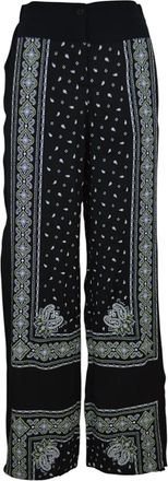 Pinko Wide Bandana Pattern Pants