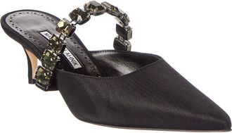 Manolo Blahnik Humibamu 50 Moire Mule