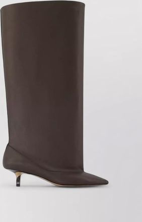 Jacquemus leather knee-high boots