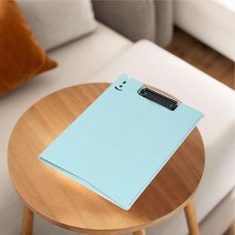 OEM Pizarra Vertical Plegable Tama&ntilde;o A4 Para Enfermeras, Estudiantes, Profesores, Oficinas Y Escuelas, Dimensiones 12,6 X 9,2 Pulgadas (azul)
