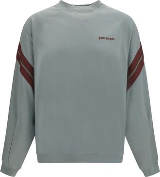 Palm Angels Felpa Urban Logo Track - - Sweatshirts & Hoodies - Uomo - Blu - L