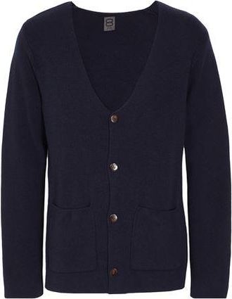 8 by YOOX WOOL BLEND PLAIN KNIT REGULAR FIT CARDIGAN