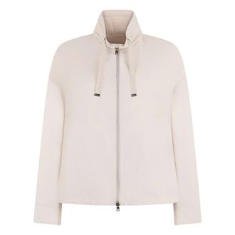 Herno Light Jackets, female, White, Size: M Lightweight Jacket