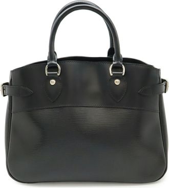 Louis Vuitton Black Noir Epi Leather Handbag Shoulder Bag Tote Bag (Pre-Owned)