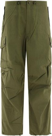 Needles Utilitarian Straight-Leg Pants With Multiple Flap Pockets