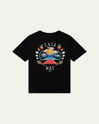 Tシャツ・カットソー CASABLANCA CASA WAY KAWAII T-SHIRT Casablanca Casa Way Kawaii Printed T-shirt from $241.00 - on