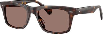 Oliver Peoples 0Ov 5596Su - unisex - Zonnebrillen - Bruin - 55 MM - Accessoires