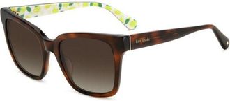 Kate Spade New York Harlow/G/S Asian Fit 086/HA Womens Sunglasses Tortoiseshell Size 55
