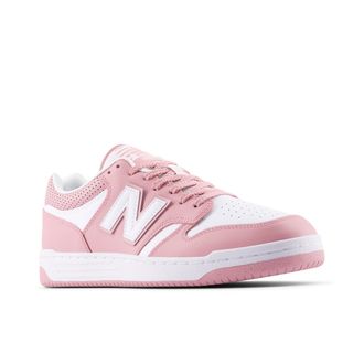 New Balance Sneaker NEW BALANCE 480, Herren, Gr. 37,5, weiss (rose sugar, wei&szlig;), Leder, Textil, Schuhe Sneaker
