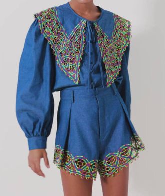 Celia B Begoña Top In Blue