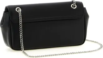 Vivienne Westwood Orb-Embellished Chain Shoulder Bag - Black