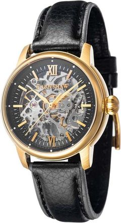 Earnshaw Cornwall Black Dial Mens Watch ES-8110-03